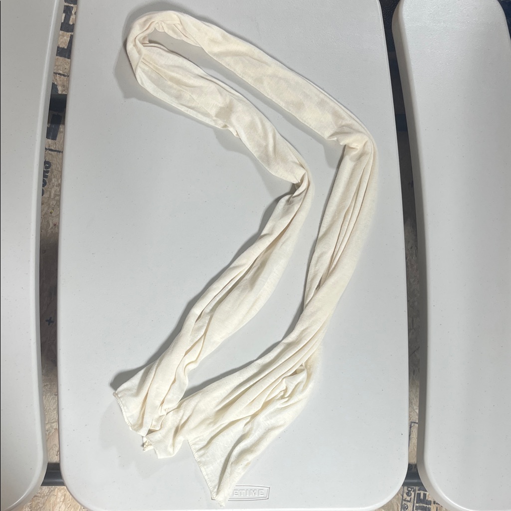 Cream Scarf